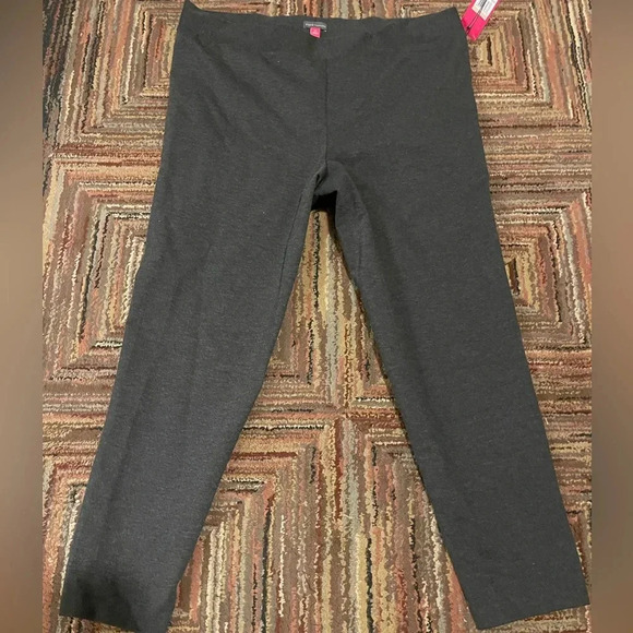 VINCE CAMITO PANTS WOMENS SIZE 2X GRAY NWT Stretch - Picture 1 of 9